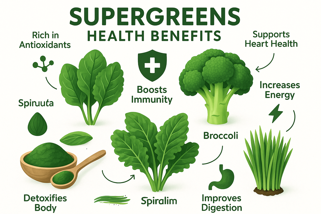 The science behind how supergreens detoxify the body.