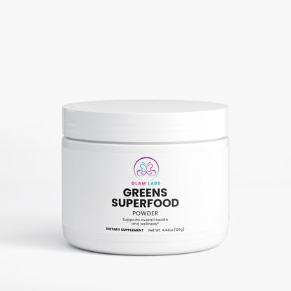 Glam Greens Superfood - Plant-Based Daily Nutrition & Digestive Support