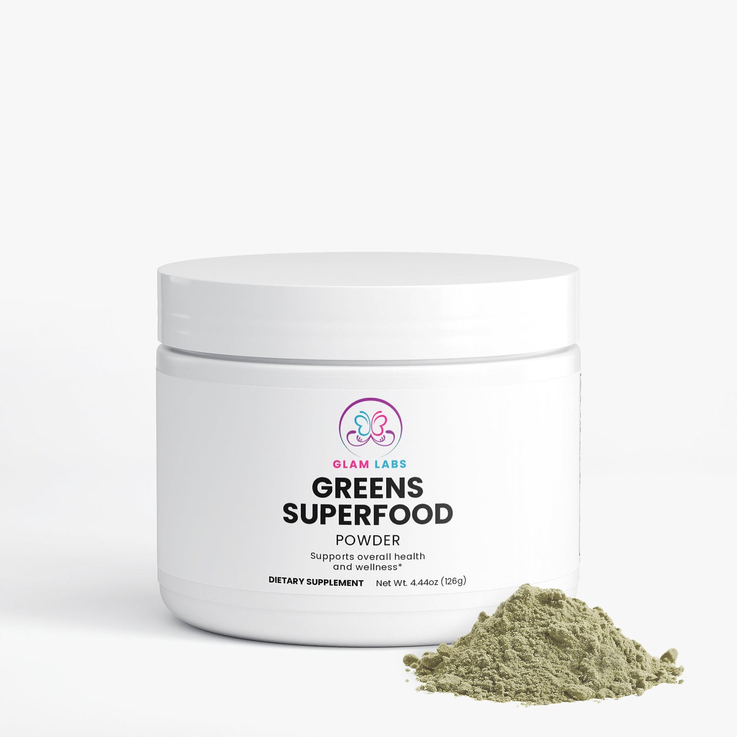 Glam Greens Superfood - Plant-Based Daily Nutrition & Digestive Support