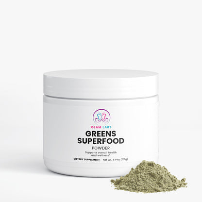 Glam Greens Superfood - Plant-Based Daily Nutrition & Digestive Support