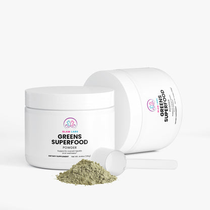 Glam Greens Superfood - Plant-Based Daily Nutrition & Digestive Support