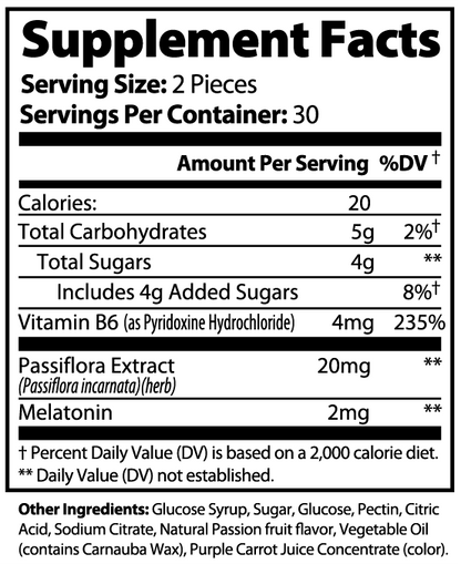 Glam Labs Sleep Well Gummies