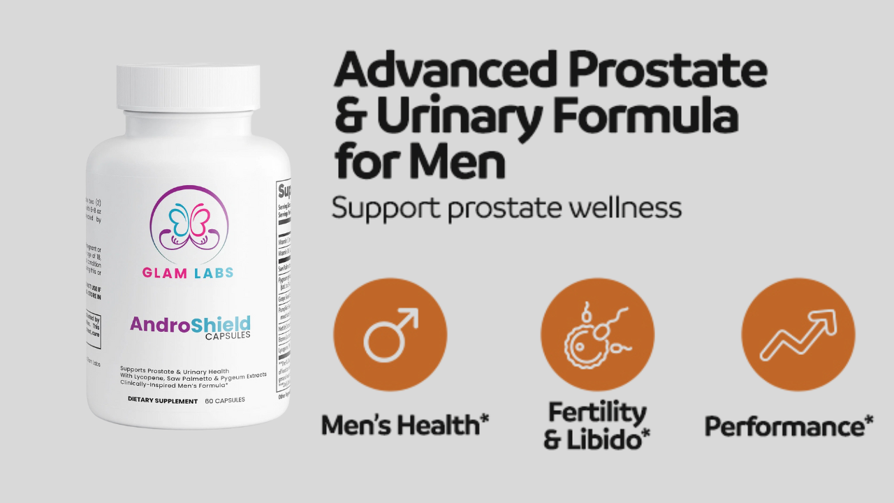 Infographic 3 for AndroShiled - Supports Prostate Health & Urinary Health in Men