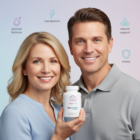 Glam Labs DiaShield – Herbal Support for Glucose Balance & Metabolic Wellness