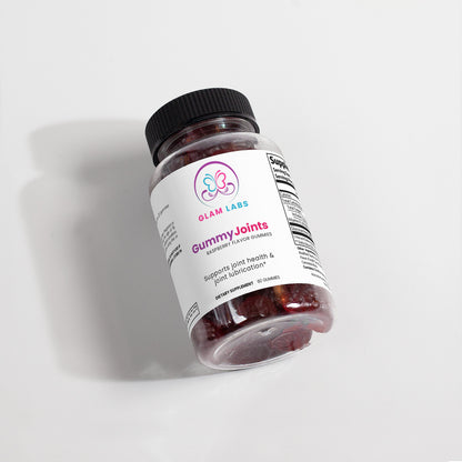 GlamLabs Gummy Joints raspberry flavor specialty supplements for Gummies for Healthy Joints and joint pain relief