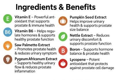 AndroShiled - Supports Prostate Health & Urinary Health in Men